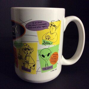 HALLMARK Shoebox Coffee Mug Cup Maxine Floyd Guru Guy Lottie Nina 14 Oz